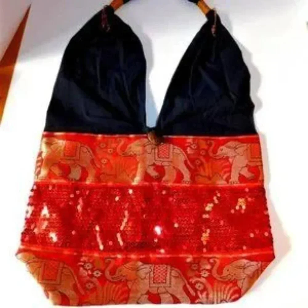 Woven Rattan Purse - Picture 8 of 9